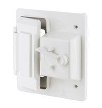 TayMac Square Plastic 2 gang Combo Box Cover