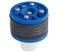Campbell Plastic Basement Flood Black Stopper 4 Dia. in. - Open Box