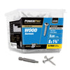 Hillman Power Pro No. 8  x 1-3/4 in. L Star Flat Head Exterior Deck Screws 5 lb.