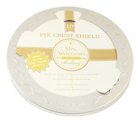 Mrs. Anderson's Baking 10 in. L Pie Crust Shield Silver