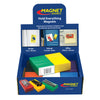 Magnet Source 2 in. L X 1 in. W Assorted Ceramic Magnetic Posting Magnets 3 lb. pull 56 pc (Pack of 56)