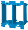 Carlon PVC Blue 1-Gang Rectangle Box Extension 4.89 cu. in. Capacity, 4.22 H x 1 D x 2.14 W in.