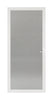 Larson 81 in. H X 36 in. W White Aluminum Screen Door