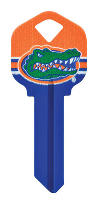 Hillman University of Florida College Team House/Office Universal Key Blank Single sided (Pack of 6)