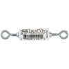 Hampton Zinc-Plated Aluminum/Steel Turnbuckle 65 lb. (Pack of 10)