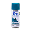 Rust-Oleum Painter's Touch Ultra Cover Satin Lagoon Spray Paint 12 oz. (Pack of 6)