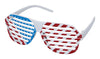 Good Old Values Patriotic Novelty Glasses Plastic 1 pk (Pack of 24)