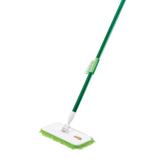 Libman Freedom Green/White Microfiber Residential Dust Mop 12 W in. with 56 in. Steel Handle