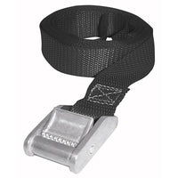 Keeper 1 in. W X 13 ft. L Black Lashing Strap 200 lb 2 pk