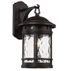 Bel Air Lighting Boardwalk Black Switch Incandescent Wall Lantern