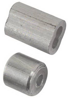 National Hardware 1/16 in. D Aluminum Cable Ferrules and Stops