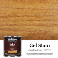 Old Masters Semi-Transparent Golden Oak Oil-Based Alkyd Gel Stain 0.5 pt