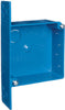 Carlon 20 cu in Square PVC Outlet Box Blue