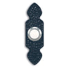 Heath Zenith Hammered Black Plastic Wired Pushbutton Doorbell