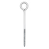Hampton 1/4 in. x 5 in. L Stainless Steel Lag Thread Eyebolt Nut Included (Pack of 5)