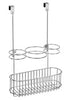 iDesign Classico 10 in. H X 5 in. W X 10.75 in. L Chrome Over Cabinet Hair Care Station Silver