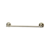 Oakbrook Collection Brushed Nickel Towel Bar 24 in. L Zinc