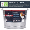 Behrens 4.2 gal. Steel Tub Round