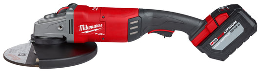 Milwaukee  M18 Fuel  Cordless  18 volt 7 to 9 in. Large Angle Grinder  Kit  6600 rpm
