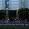 Celebrations Platinum Brilliant LED RGBW Outdoor Kit 4 ft. Yard Decor