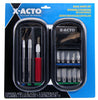 X-Acto Hobby Knife Set Silver 13 pc