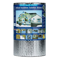 Reflectix 16 in. W X 25 ft. L X 0.3125 in. R-3.7 to R 21 Reflective Radiant Barrier Insulation Roll - Open Box