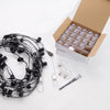 Bella Lucci Holiday Bright Lights LED G50 Patio Light Set Warm White 50 ft. 50 lights