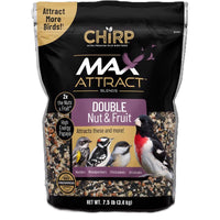 Chirp Max Attract Nut and Fruit Wild Bird Food 7.5 lb (Pack of 4)