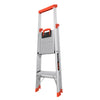 Little Giant Flip-N-Lite 4 ft. H Aluminum Step Ladder Type IA 300 lb. capacity