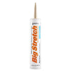 Sashco Big Stretch Almond Elastomeric Acrylic Latex Door/Siding/ Window Caulk 10.5 oz. (Pack of 12)