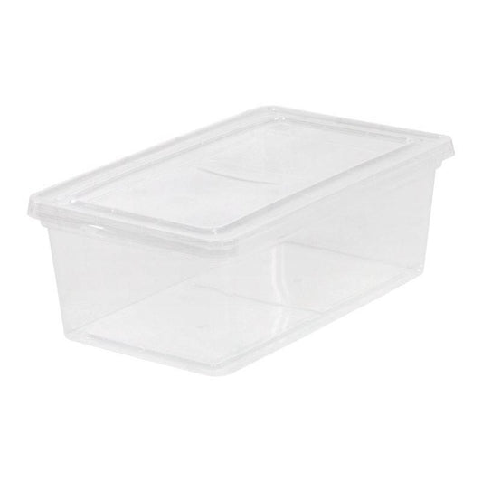 Iris 4.88 in. H X 8.25 in. W X 14.25 in. D Stackable Storage Box (Pack of 18).
