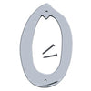 Hy-Ko 4 in. Gray Nickel Number 0 Nail-On 1 pc. (Pack of 10)