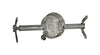 Raco RETRO-BASE 22.4 cu in Round Steel 1 gang Fan Box Gray