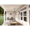 Hunter Fan Burton 52 in. White Indoor and Outdoor Ceiling Fan