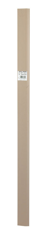 M-D 0.13 in. H x 48 in. L Prefinished Beige Vinyl Wall Base (Pack of 18)