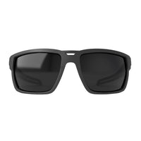 Edge Anti-Fog Lassen Safety Glasses Smoke Lens Black Frame