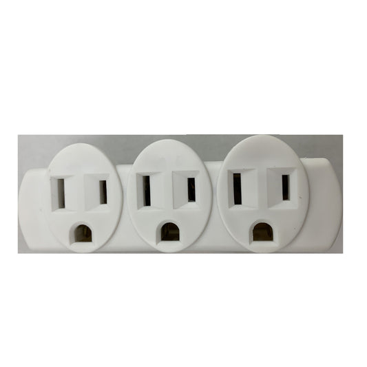 Projex Grounded 3 outlets Adapter 1 pk