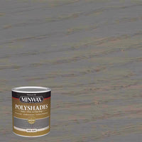 Minwax Polyshades Semi-Transparent Satin Slate Oil-Based Polyurethane Stain and Polyurethane Finish (Pack of 4)