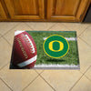 University of Oregon Rubber Scraper Door Mat