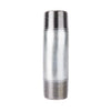 BK Products 1/4 in. MPT x 4-1/2 in. L Galvanized Steel Nipple (Pack of 5)