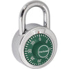 Kwikset 2" Combination Dial Padlock with 13/16" Shackle - Green