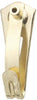 OOK Brass-Plated Gold Tremor Picture Hanger 30 lb 1 pk