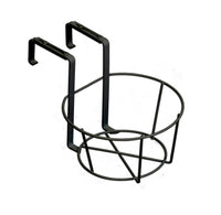 Panacea Black Steel 2 in. H Round Extender Hook 1 pk