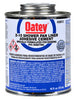 Oatey X-15 Clear Adhesive and Sealant For PVC Sheeting 16 oz