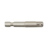 Best Way Tools Hex/Square 1/4 in. X 2 in. L Socket Adapter Carbon Steel 100 pc