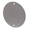 Sigma Electric Round Stamped Steel 4.13 in. H X 4.13 in. W Flat Box Cover
