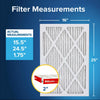 Filtrete 16 in. W X 25 in. H X 2 in. D Polypropylene 11 MERV Pleated Air Filter 1 pk (Pack of 4)