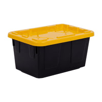 Greenmade Mini Black/Yellow Storage Tote Stackable