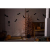 Celebrations Halloween Orange/Purple 100 ct 5 ft. LED Prelit Twiggy Halloween Tree Halloween Decor