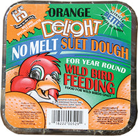 Suet Dough Cake, Orange Delight, 11.75-oz.